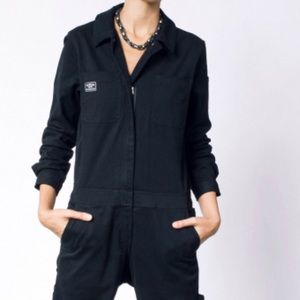Wildfang Workwear Coveralls NAVY Size S